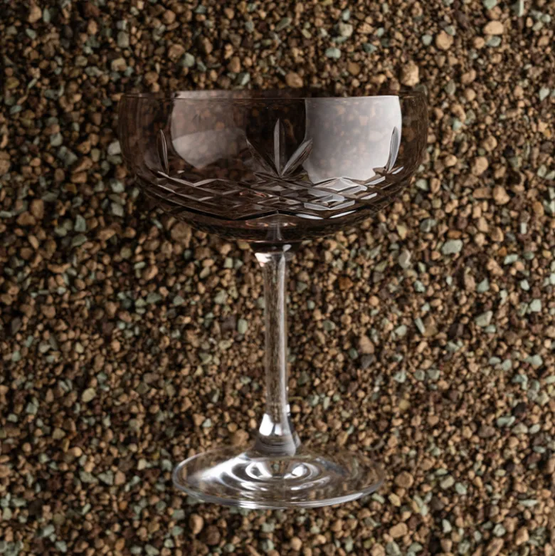 Frederik Bagger Crispy Copal Gatsby champagneskål 33 cl 2 stk.