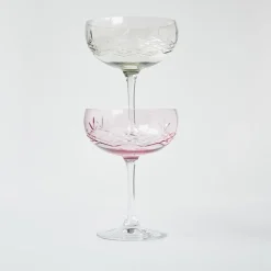 Frederik Bagger Crispy Emerald Gatsby champagneskål 33 cl 2 stk.