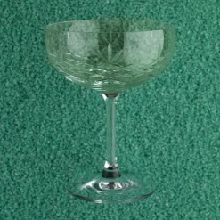 Frederik Bagger Crispy Emerald Gatsby champagneskål 33 cl 2 stk.
