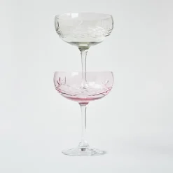 Frederik Bagger Crispy Topaz Gatsby champagneskål 33 cl 2 stk.