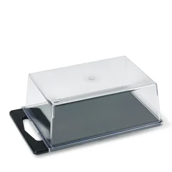 Funktion osteboks sort 25x15x8 cm