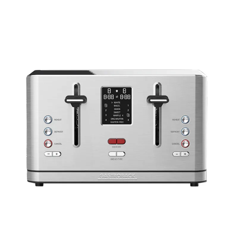 Gastroback Design dobbelt toaster Digital 4S