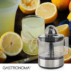 Gastronoma elektrisk citruspresser stål 0,8 liter 40 watt