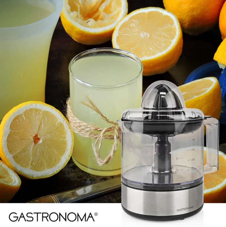Gastronoma elektrisk citruspresser stål 0,8 liter 40 watt