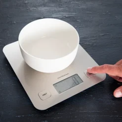 Gastronoma elektronisk køkkenvægt stål 5 kg