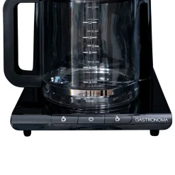 Gastronoma kaffemaskine sort/stål 1,5 liter 1050 watt