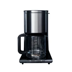 Gastronoma kaffemaskine sort/stål 1,5 liter 1050 watt