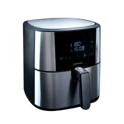 Gastronoma Low Fat airfryer stål 6 liter 1800 watt