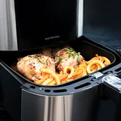 Gastronoma Low Fat airfryer stål 6 liter 1800 watt