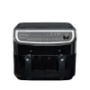 Gastronoma Low Fat dobbelt airfryer & dehydrator sort 9 liter 2400 watt - keramisk belægning