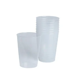 Genanvendelige drikkeglas plastik 8 stk. 25 cl