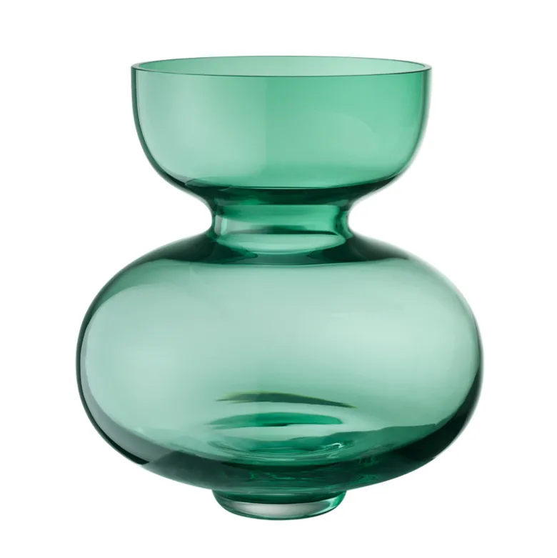 Georg Jensen Alfredo glasvase lysegrøn 25 cm