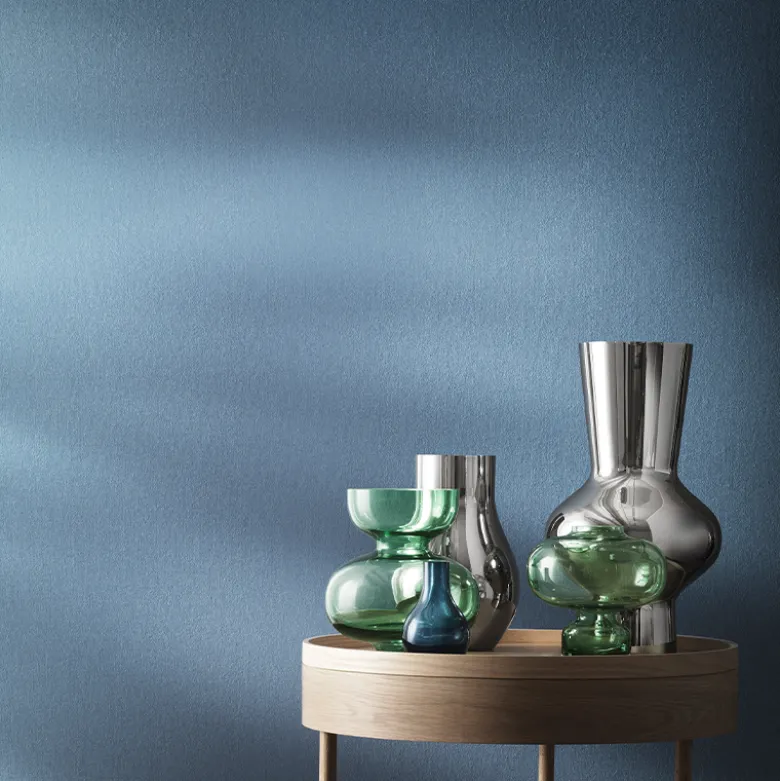 Georg Jensen Alfredo glasvase lysegrøn 25 cm