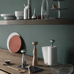 Georg Jensen Alfredo køkkenrulleholder blankpoleret stål