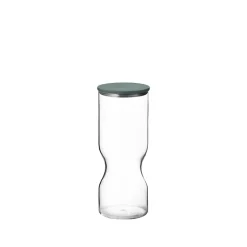 Georg Jensen Alfredo opbevaringsglas grøn 1,5 liter
