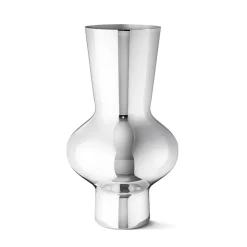 Georg Jensen Alfredo vase stor stål