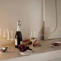 Georg Jensen Bernadotte champagneglas 6 stk.