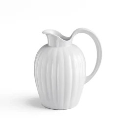 Georg Jensen Bernadotte flødekande hvid 0,5 liter