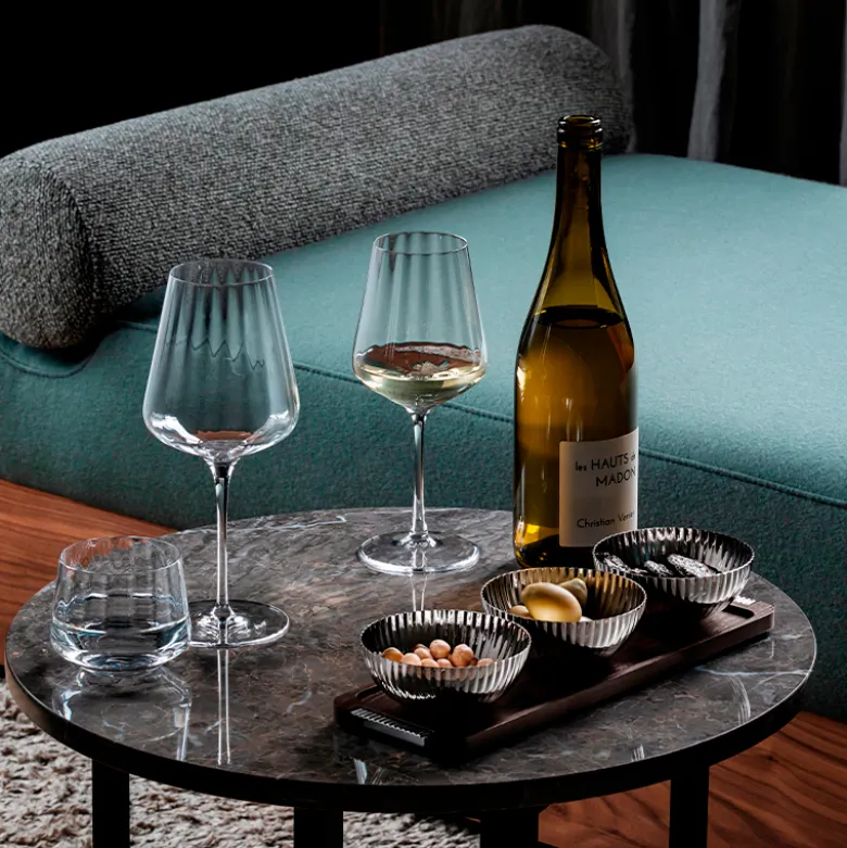 Georg Jensen Bernadotte hvidvinsglas 6 stk. 43 cl