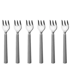 Georg Jensen Bernadotte kagegaffel 13,7 cm 6 stk.