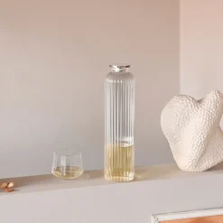 Georg Jensen Bernadotte karaffel i glas 1 liter