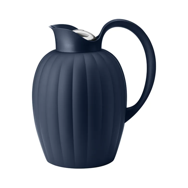 Georg Jensen Bernadotte termokande blå 1 liter