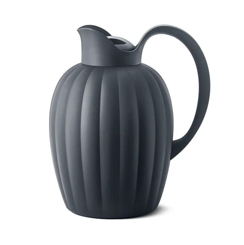 Georg Jensen Bernadotte termokande sort 1 liter