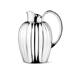 Georg Jensen Bernadotte termokande med trykknap 1 liter