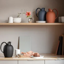 Georg Jensen Bernadotte termokande sort 1 liter