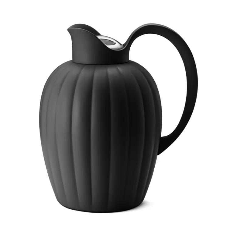 Georg Jensen Bernadotte termokande sort 1 liter