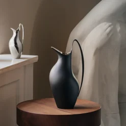 Georg Jensen Henning Koppel kande mat sort 1,2 liter