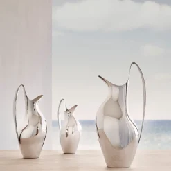 Georg Jensen Henning Koppel kande stål 0,75 liter
