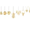 Georg Jensen Jul 2022 Gavesæt Med 8 Dele Forgyldt
