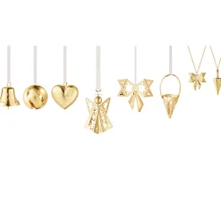 Georg Jensen Jul 2022 Gavesæt Med 8 Dele Forgyldt