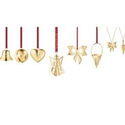 Georg Jensen Jul 2022 Gavesæt Med 8 Dele Forgyldt