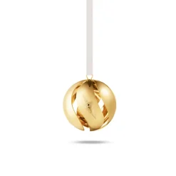 Georg Jensen Jul 2022 julekugle forgyldt