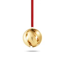 Georg Jensen Jul 2022 julekugle forgyldt