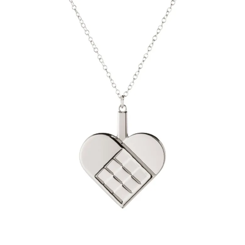 Georg Jensen Jul 2025 juleornament hjerte palladium
