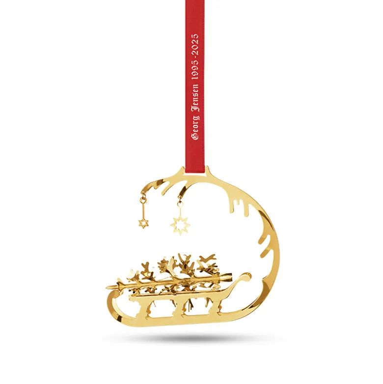 Georg Jensen Jul 2025 juleuro slæde 1995