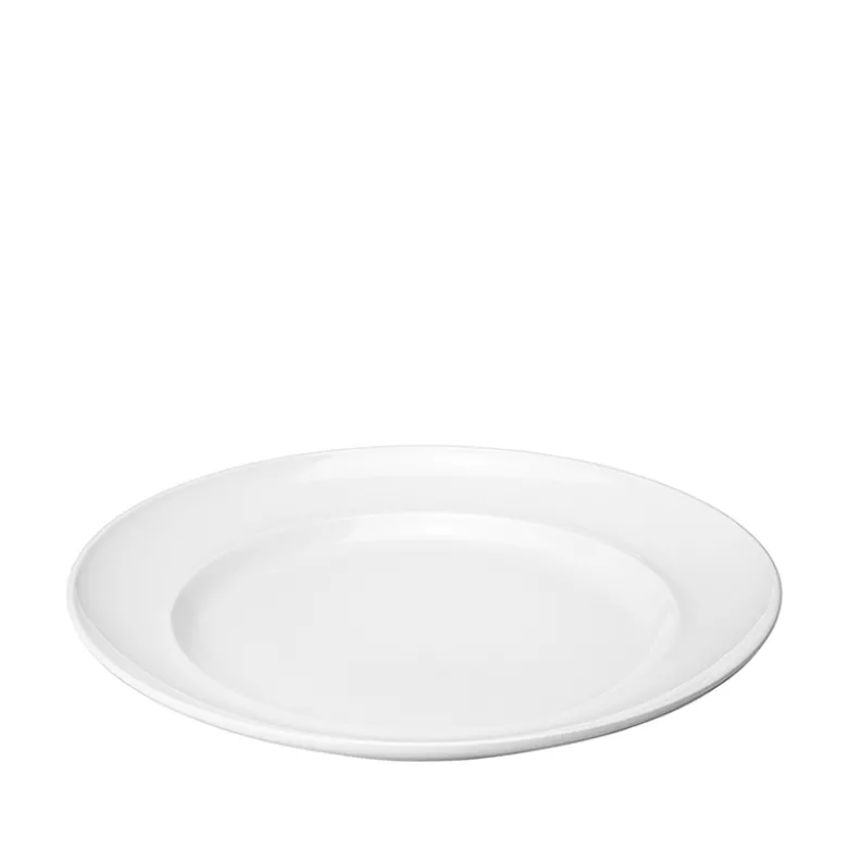 Georg Jensen Koppel Dinnerware hvid frokosttallerken 22 cm