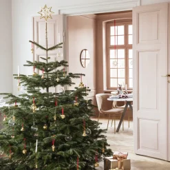 Georg Jensen topstjerne stor forgyldt