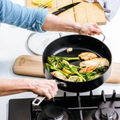 GreenPan Copenhagen sauterpande med låg sort Ø 28 cm