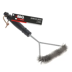 Grillbørste rustfrit stål L 30 cm