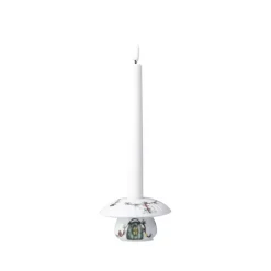 Hammershøi Christmas kronelysestage svamp hvid H 6 cm
