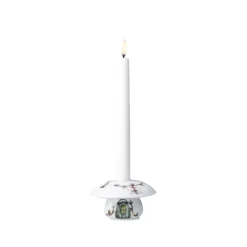 Hammershøi Christmas kronelysestage svamp hvid H 6 cm