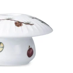 Hammershøi Christmas kronelysestage svamp hvid H 6 cm
