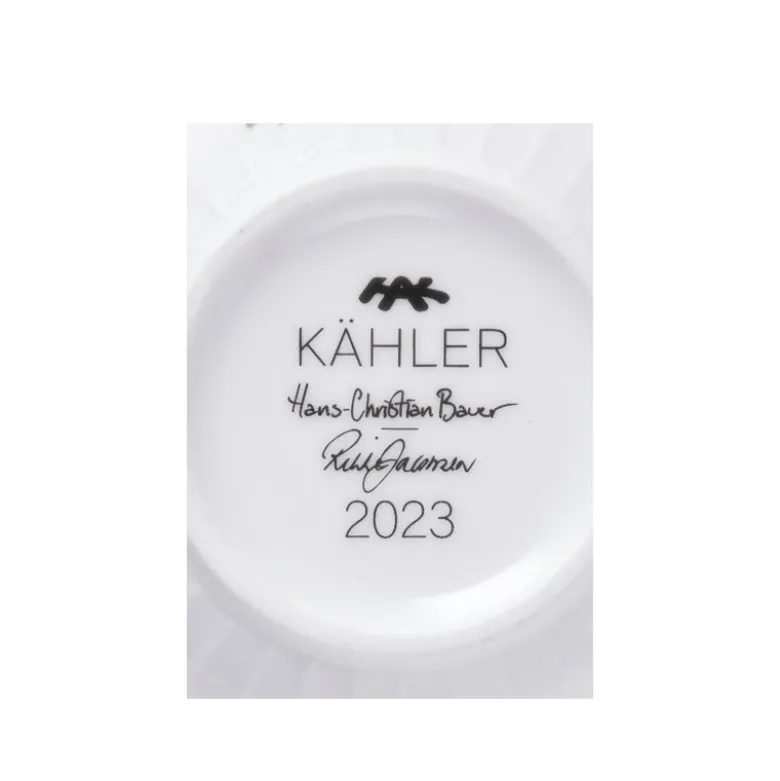 Hammershøi Christmas 2021 + 2023 krus hvid 33 cl 2 stk.