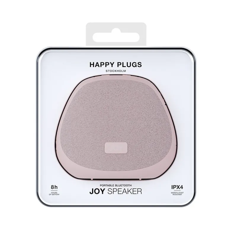 Happy Plugs Joy højtaler lyserød