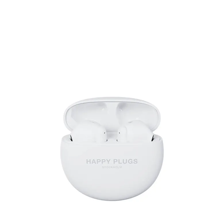 Happy Plugs Joy Lite TWS høretelefoner hvid