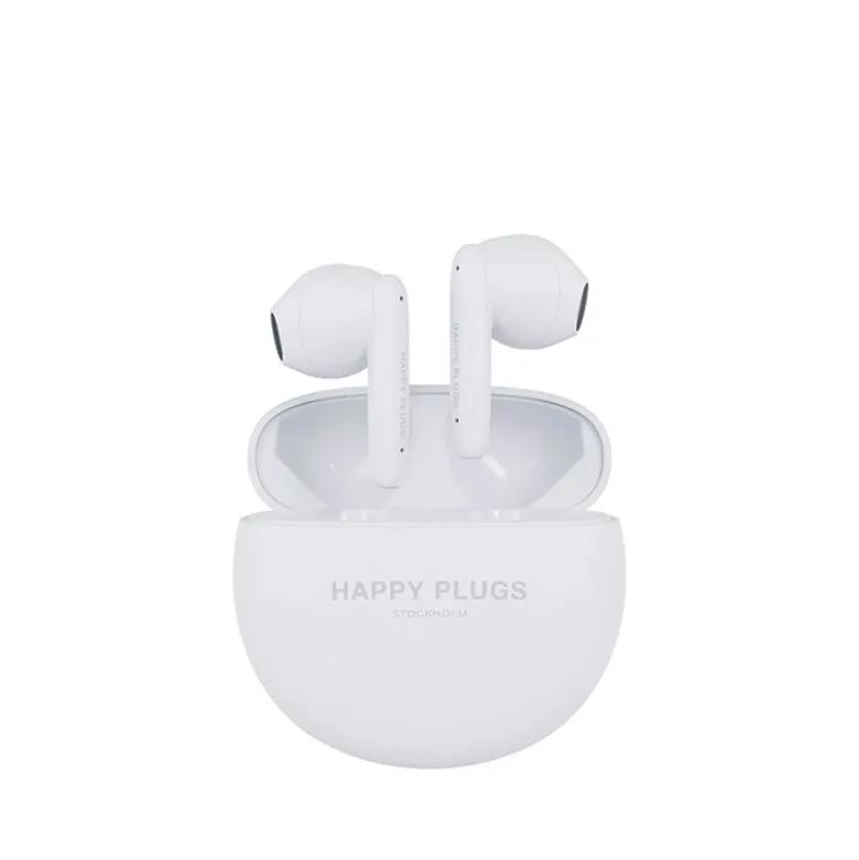 Happy Plugs Joy Lite TWS høretelefoner hvid
